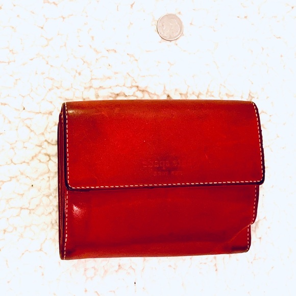 Kate Spade red leather wallet - Picture 6 of 8